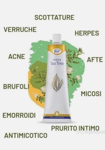 Crema tea tree just - tea, x