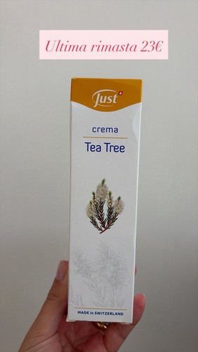 Just crema idratante tea tree - just,