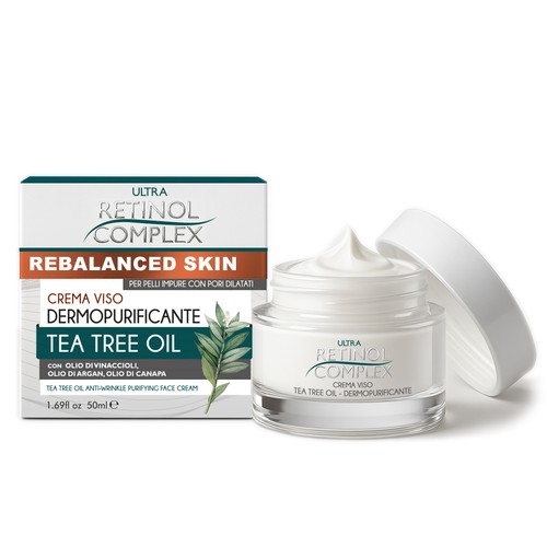 Crema viso tea tree - tree, oil